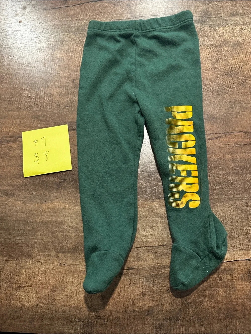 Green Bay Packers Baby Bundle NFL Team Apparel 6–9M/6–12M +FREE Bib & Burp Cloth
